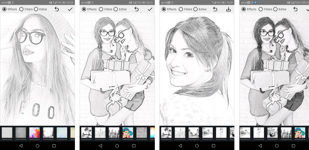 Pencil Photo Sketch - Minerva Studios