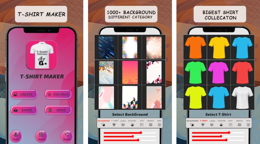 T Shirt Design Pro - Custom T Shirts - Fusion Developers