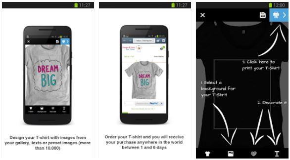 design anda get tshirt